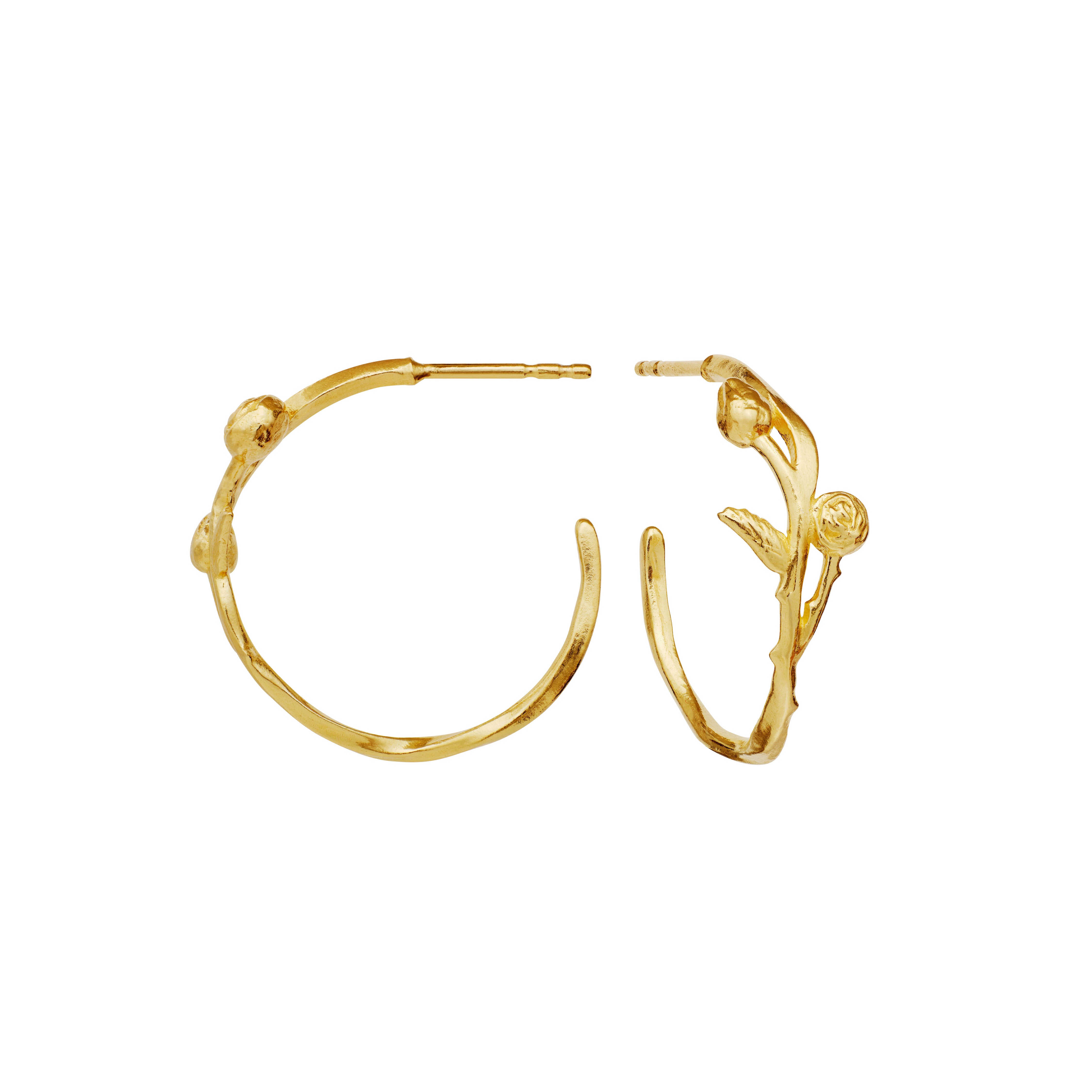 Kalyna hoops - forgyldt